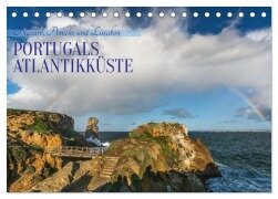 Portugals Atlantikküste (Tischkalender 2025 DIN A5 quer), CALVENDO Monatskalender - Katja Jentschura
