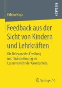 Cover-Bild zum Titel 'Feedback aus der Sicht von Kindern und Lehrkräften' von 'Fabian Hoya'