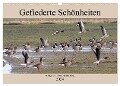 Gefiederte Schönheiten - Wildgänse in Norddeutschland (Wandkalender 2024 DIN A3 quer), CALVENDO Monatskalender - Rolf Pötsch