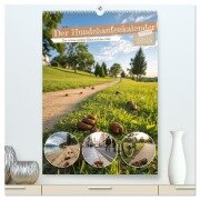 Der Hundehaufenkalender (hochwertiger Premium Wandkalender 2025 DIN A2 hoch), Kunstdruck in Hochglanz - Stacey Herz