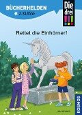 Die drei !!!, Bücherhelden 2. Klasse, Rettet die Einhörner! (drei Ausrufezeichen) - Jule Ambach