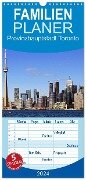 Familienplaner 2024 - Provinzhauptstadt Toronto mit 5 Spalten (Wandkalender, 21 x 45 cm) CALVENDO - Helene Seidl
