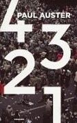 Cover-Bild zum Titel '4 3 2 1' von 'Paul Auster'