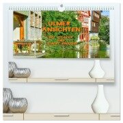 Cover-Bild zum Titel 'Ulmer Ansichten mit Zitaten von Albert Einstein (hochwertiger Premium Wandkalender 2026 DIN A2 quer), Kunstdruck in Hochglanz' von 'Bettina Hackstein'