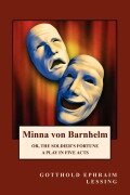 Cover-Bild zum Titel 'Minna von Barnhelm or, The Soldier's Fortune' von 'Gotthold Ephraim Lessing'