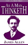 Cover-Bild zum Titel 'As a Man Thinketh' von 'James Allen'