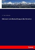 Astronomische Beobachtungen über Kometen - J. F. Julius Schmidt