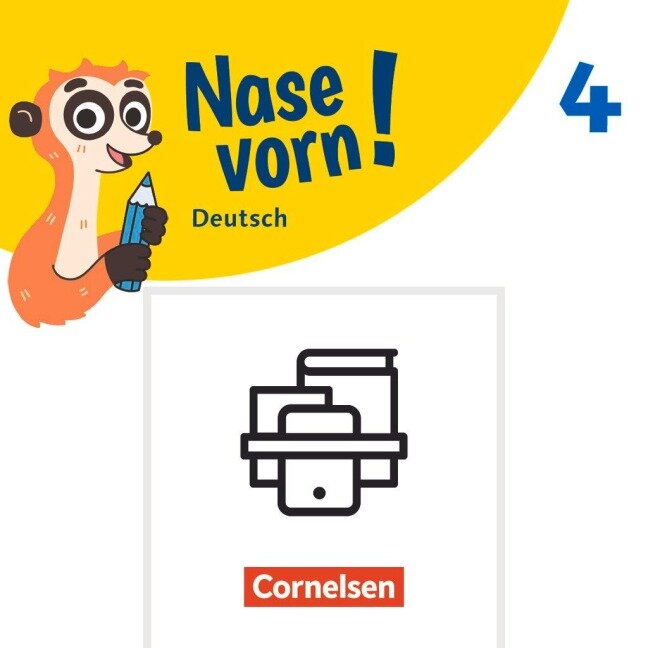 Nase vorn! 4. Schuljahr - Basiskompetenzen Deutsch -  Lesekompetenzen und -strategien trainieren Klasse 4 - 2 Übungshefte im Paket mit Lösungen - 