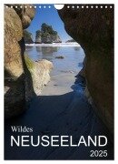 Wildes Neuseeland (Wandkalender 2025 DIN A4 hoch), CALVENDO Monatskalender - Katja Jentschura