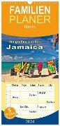 Familienplaner 2024 - Die großen Antillen - Jamaica mit 5 Spalten (Wandkalender, 21 x 45 cm) CALVENDO - Peter Roder