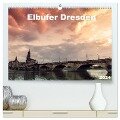 Elbufer Dresden 2024 (hochwertiger Premium Wandkalender 2024 DIN A2 quer), Kunstdruck in Hochglanz - Stephan May