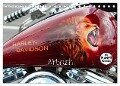 Harley Davidson - Airbrush (Tischkalender 2024 DIN A5 quer), CALVENDO Monatskalender - Matthias Brix - Studio Brix