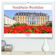 Nordrhein-Westfalen - Stadtansichten (hochwertiger Premium Wandkalender 2026 DIN A2 quer), Kunstdruck in Hochglanz - Bettina Hackstein
