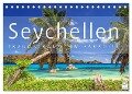 Seychellen Traumstrände im Paradies (Tischkalender 2024 DIN A5 quer), CALVENDO Monatskalender - Patrick Rosyk