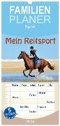 Familienplaner 2024 - Mein Reitsport Kalender mit 5 Spalten (Wandkalender, 21 x 45 cm) CALVENDO - Anke van Wyk - www. germanpix. net