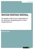 An analysis of the factors responsible for the alienation of genderqueers in West Punjab Pakistan - Haseeb Tariq, Ahmed Hassan, Hamza Bhatty, Harris Ahmed, Hashim Nawaz