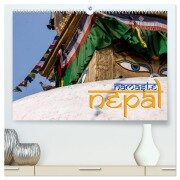 Namaste Nepal (hochwertiger Premium Wandkalender 2026 DIN A2 quer), Kunstdruck in Hochglanz - Gerald Pohl