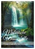 Malerische Wasserfälle (Wandkalender 2025 DIN A4 hoch), CALVENDO Monatskalender - Cathrin Illgen