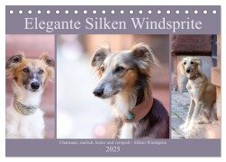 Elegante Silken Windsprite (Tischkalender 2025 DIN A5 quer), CALVENDO Monatskalender - Fotodesign Verena Scholze