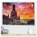 Dresden - Die Frauenkirche (hochwertiger Premium Wandkalender 2025 DIN A2 quer), Kunstdruck in Hochglanz - Dirk Meutzner