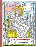 Cover-Bild zum Titel 'Die Sommerkönigin (Ausmalbuch)' von 'Luisa Rose'