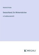 Cover-Bild zum Titel 'Deutschland; Ein Wintermärchen' von 'Heinrich Heine'