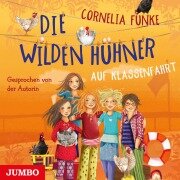 Cover-Bild zum Titel 'Die Wilden Hühner auf Klassenfahrt' von 'Cornelia Funke'