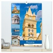 Cover-Bild zum Titel 'Messina - Reiseplaner (hochwertiger Premium Wandkalender 2026 DIN A2 hoch), Kunstdruck in Hochglanz' von 'Nina Schwarze'