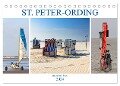 ST. PETER ORDING Strand und Meer (Tischkalender 2024 DIN A5 quer), CALVENDO Monatskalender - Manuela Falke