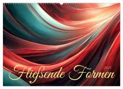 Fließende Formen (Wandkalender 2025 DIN A2 quer), CALVENDO Monatskalender - Werner Braun