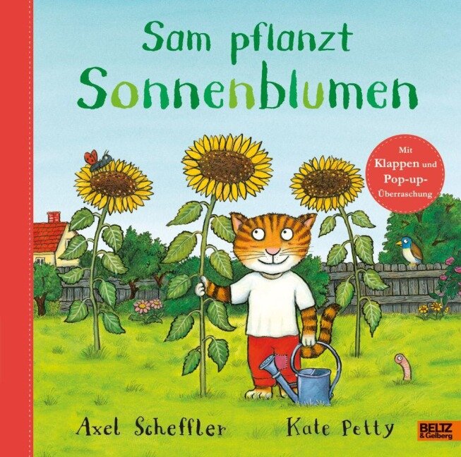 Sam pflanzt Sonnenblumen