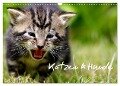 Katzen & Hunde (Wandkalender 2024 DIN A3 quer), CALVENDO Monatskalender - Heiko Lehmann