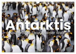 Antarktis - Die größte Eiswüste der Welt. (Wandkalender 2026 DIN A3 quer), CALVENDO Monatskalender - Happy Monkey