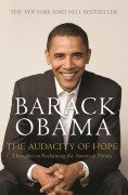 Cover-Bild zum Titel 'The Audacity of Hope' von 'Barack Obama'