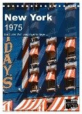 New York 1975 (Tischkalender 2024 DIN A5 hoch), CALVENDO Monatskalender - Michael Schulz-Dostal