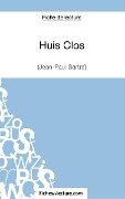 Huis Clos de Jean-Paul Sartre (Fiche de lecture) - Fichesdelecture, Alexandre Oudent