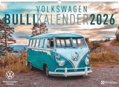 Cover-Bild zum Titel 'Volkswagen Bulli Kalender 2026' von ''