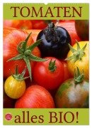 Tomaten - Alles BIO! (Wandkalender 2025 DIN A2 hoch), CALVENDO Monatskalender - Martina Cross