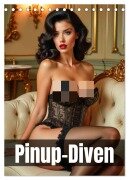 Pinup-Diven (Tischkalender 2026 DIN A5 hoch), CALVENDO Monatskalender - Ally Bee