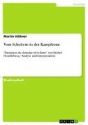 Cover-Bild zum Titel 'Vom Scheitern in der Kampfzone' von 'Martin Völkner'