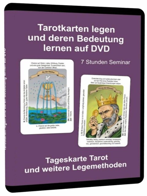 Tarotkarten legen und deren Bedeutung lernen auf DVD - Angelina Schulze