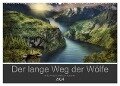 Der lange Weg der Wölfe (Wandkalender 2024 DIN A2 quer), CALVENDO Monatskalender - Simone Wunderlich