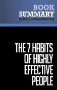 Cover-Bild zum Titel 'Summary: The 7 Habits of Highly Effective People - Stephen R. Covey' von 'BusinessNews Publishing'