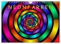 Neonfarben (Wandkalender 2024 DIN A4 quer), CALVENDO Monatskalender - Gabiw Art