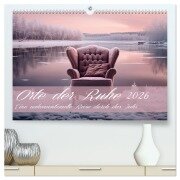 Orte der Ruhe (hochwertiger Premium Wandkalender 2026 DIN A2 quer), Kunstdruck in Hochglanz - Ally Bee