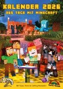 Cover-Bild zum Titel 'Kalender 2026 - 365 Tage mit Minecraft; inklusive Tipps, Tricks & Crafting Rezepten im DIN A4 Format' von 'David Haberkamp'