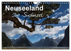 Neuseeland - Die Südinsel (Wandkalender 2025 DIN A4 quer), CALVENDO Monatskalender - Ferry Böhme