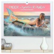 Meerjungfrauen - Fantasieschönheiten (hochwertiger Premium Wandkalender 2026 DIN A2 quer), Kunstdruck in Hochglanz - Liselotte Brunner-Klaus