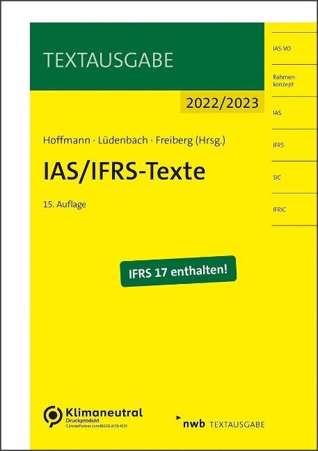 IAS/IFRS-Texte 2022/2023 - 
