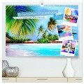 Reiseträume Traumreisen. Die schönsten Reiseziele der Welt in Watercolor (hochwertiger Premium Wandkalender 2025 DIN A2 quer), Kunstdruck in Hochglanz - Steffani Lehmann